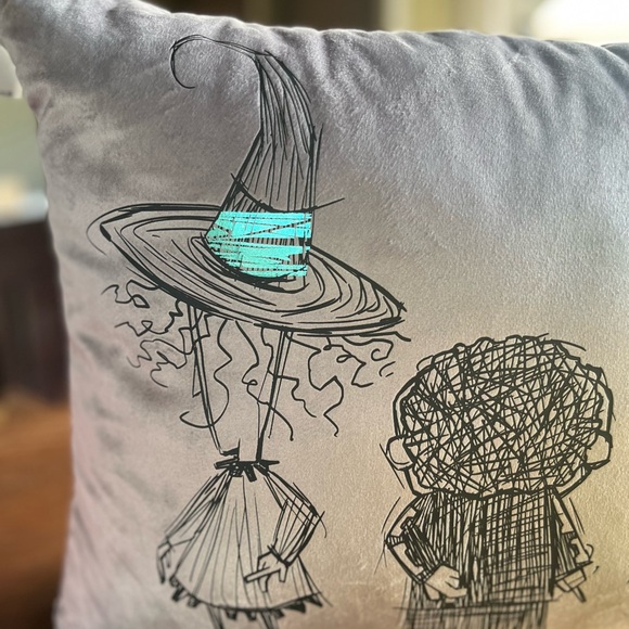 Disney Lock Shock and Barrel Throw Pillow The Nightmare Before Christmas - NEW - Picture 4 of 9